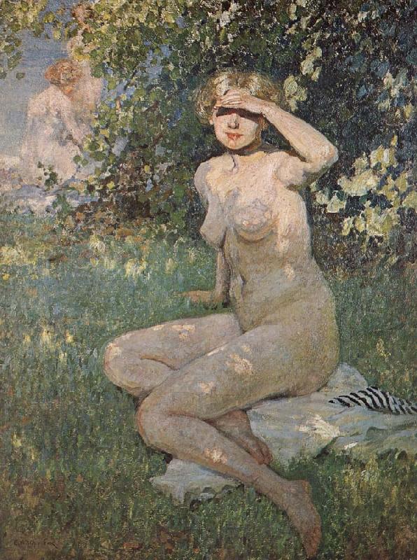 E.Phillips Fox The Bathers Germany oil painting art